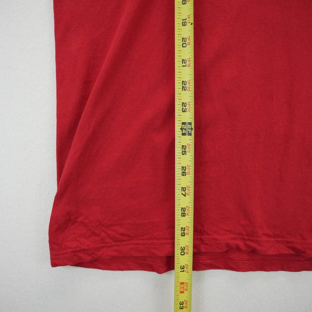 Polo Ralph Lauren Mens XL Red Classic Fit Short Sleeve Cotton T-Shirt Pony Logo